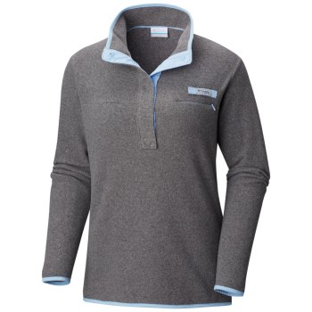Columbia Ženske Puloveri - PFG Harborside Fleece Plus Size Sive | VNHY-03215
